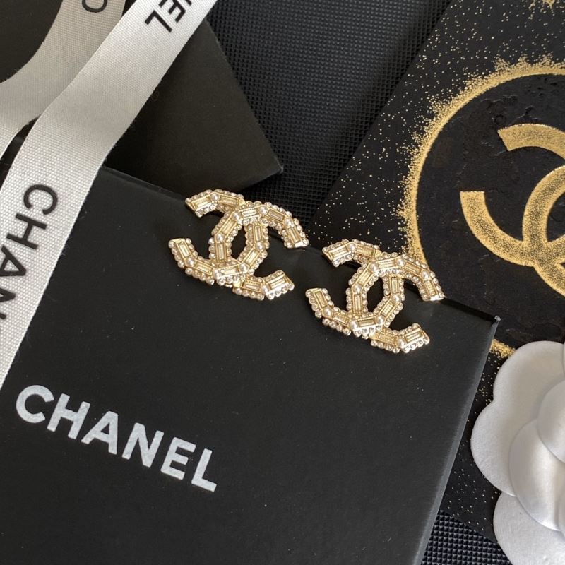 Ch*el earrings